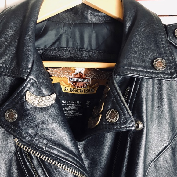 AUTHENTIC HARLEY DAVIDSON MOTOR BIKER JACKET - Picture 3 of 8